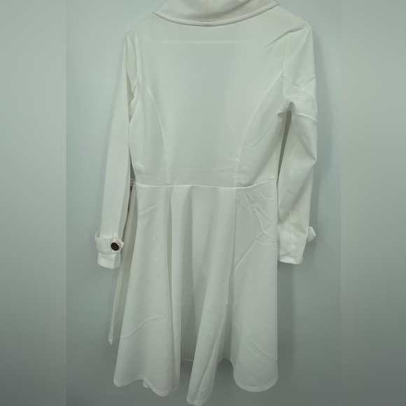 Women’s Cardigan Duster Long Sleeve Jacket Sz M NWT blazer romantic - Picture 2 of 4